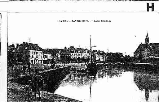 Ville de LANNION Carte postale ancienne